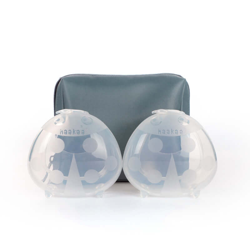Haakaa Ladybug Silicone Breast Milk Collector 40ml (2-Pack)