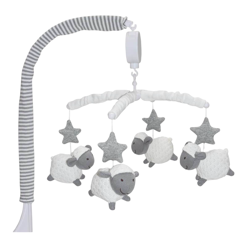 Living Textiles Musical Mobile Set - Sheep