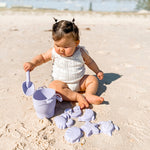 Silicone 8pc Bucket & Spade Set - Lilac