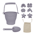 Silicone 8pc Bucket & Spade Set - Lilac