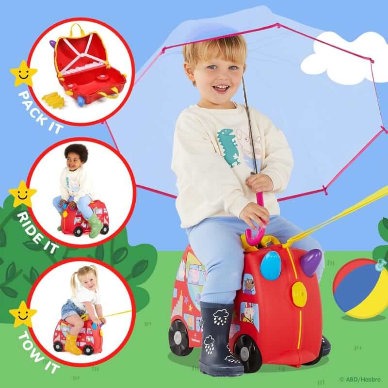 Trunki Ride-On Luggage - Peppa Pig