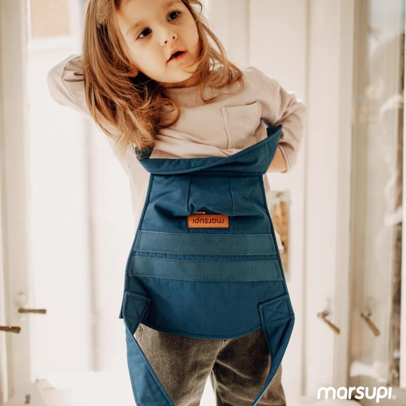 Marsupi Mini Doll Carrier - Ocean Blue