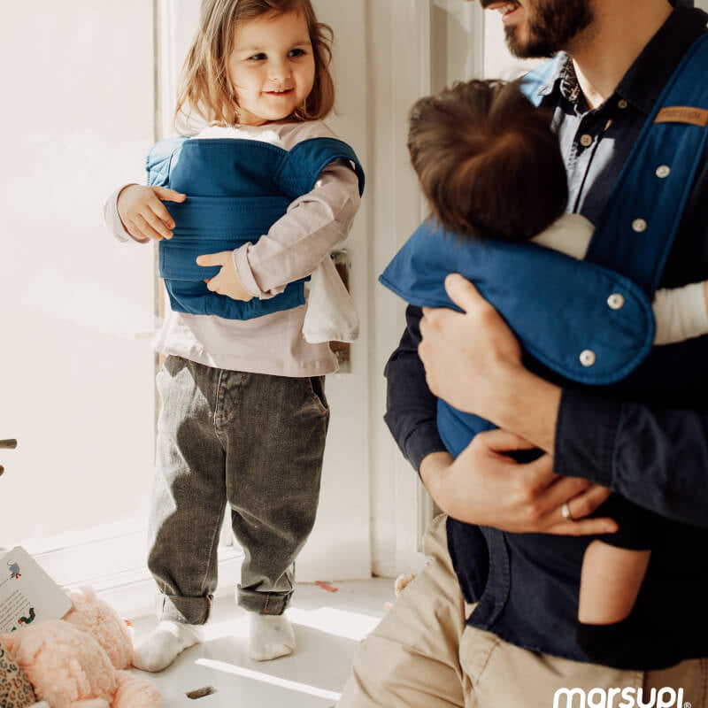 Marsupi Mini Doll Carrier - Ocean Blue