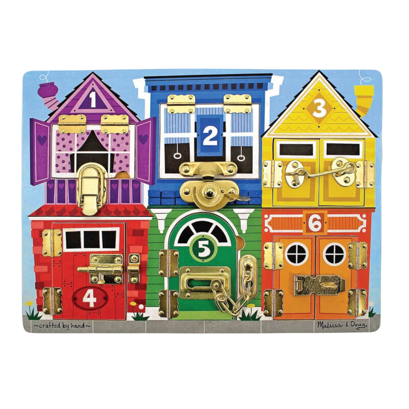 Melissa & Doug Wooden Latches Board