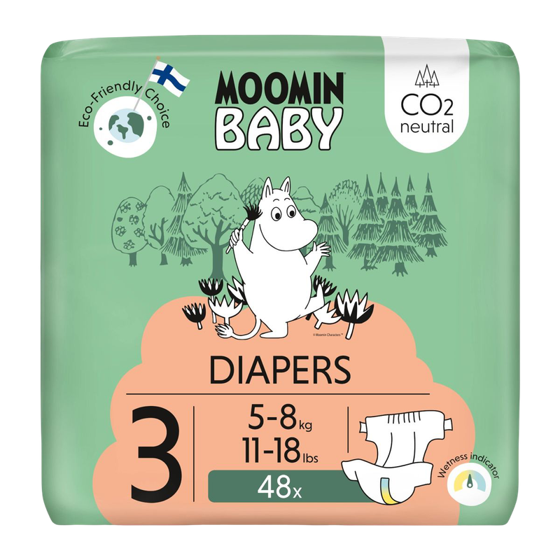 Baby Nappies Size 3 (5-8Kg) 48pcs