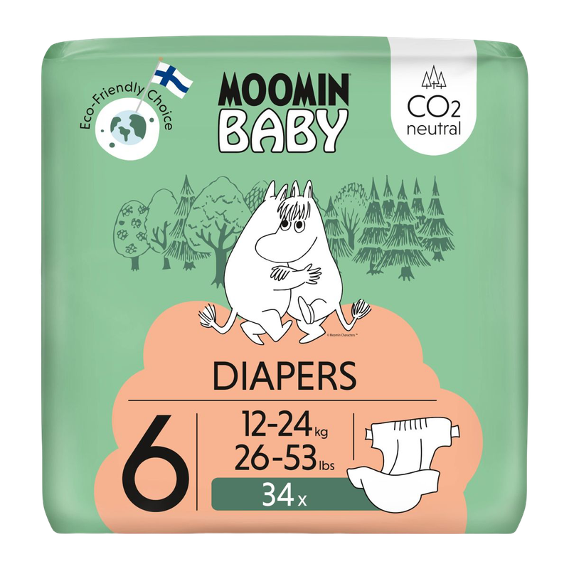 Baby Nappies Size 6 (12-24 Kg)