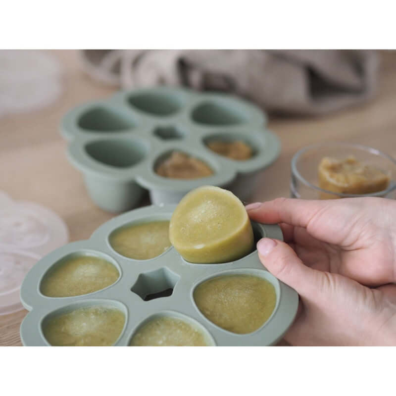 Multiportions silicone freezer tray, 6x3oz
