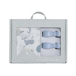 Muslin Swaddle & Pram Pegs - Whales