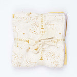 Muslin Wraps 4 Pack - Star Dust
