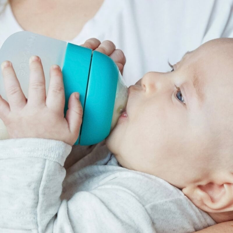 Nanobebe 270mls Flexy Silicone Bottle - White