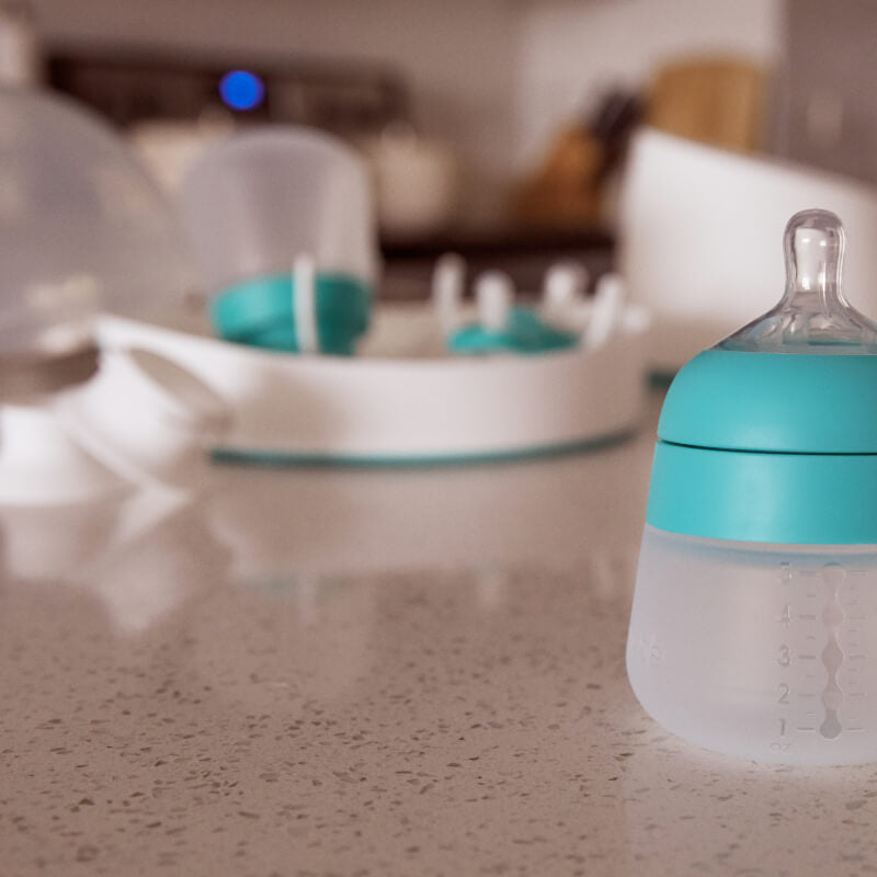 Nanobebe 270mls Flexy Silicone Bottle - White