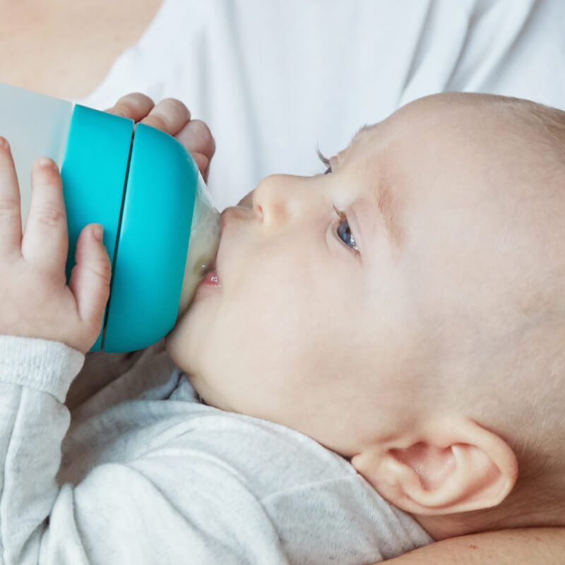 Nanobebe 270mls Flexy Silicone Bottle - White