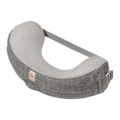 Natural Curve Nursing Pillow - Heathered Grey