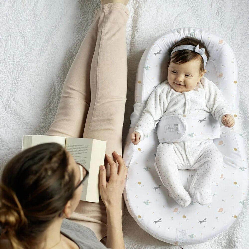 Red Castle | Cocoonababy Nest with Fitted Sheet