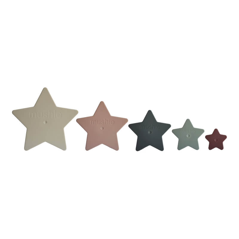 Mushie Nesting Stars Toy