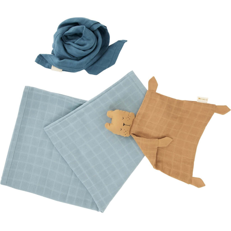 Fabelab Newborn Baby Gift Box - Cottage Blue Mix