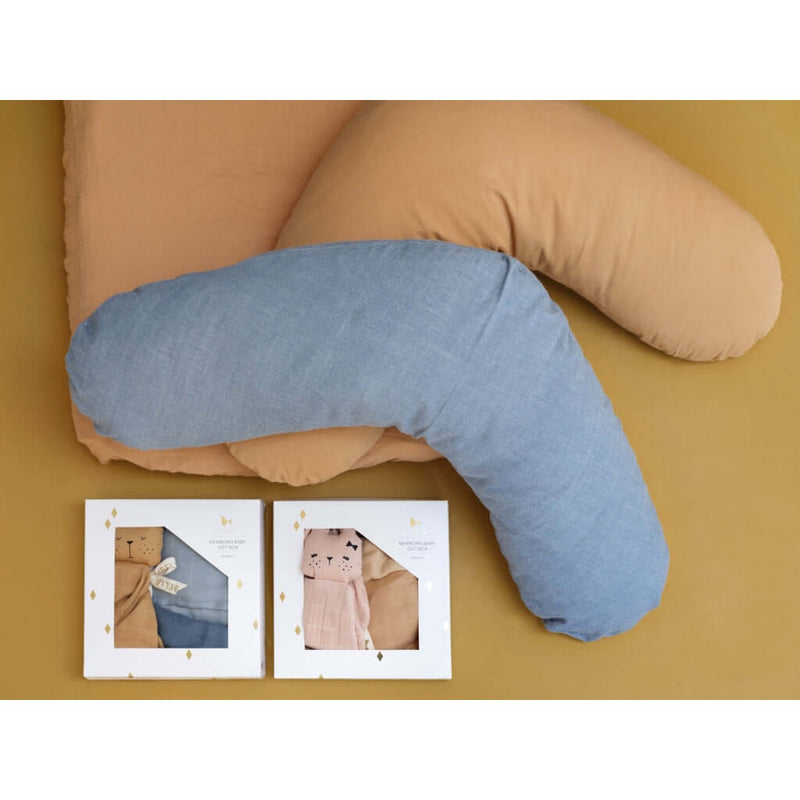 Fabelab Newborn Baby Gift Box - Cottage Blue Mix