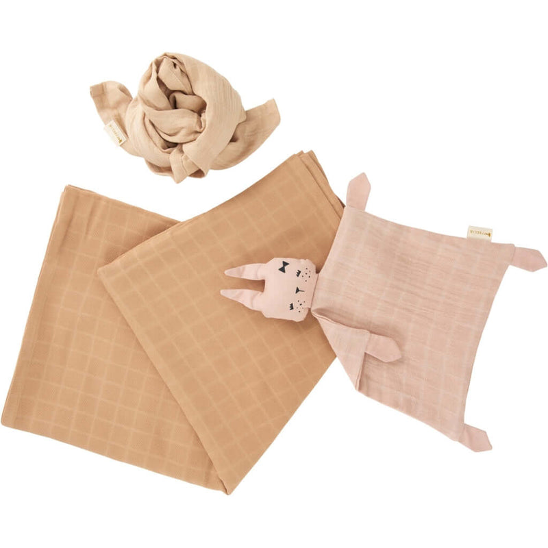 Fabelab Newborn Baby Gift Box - Dusty Rose Mix