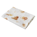 Organic Muslin Wrap - Lion
