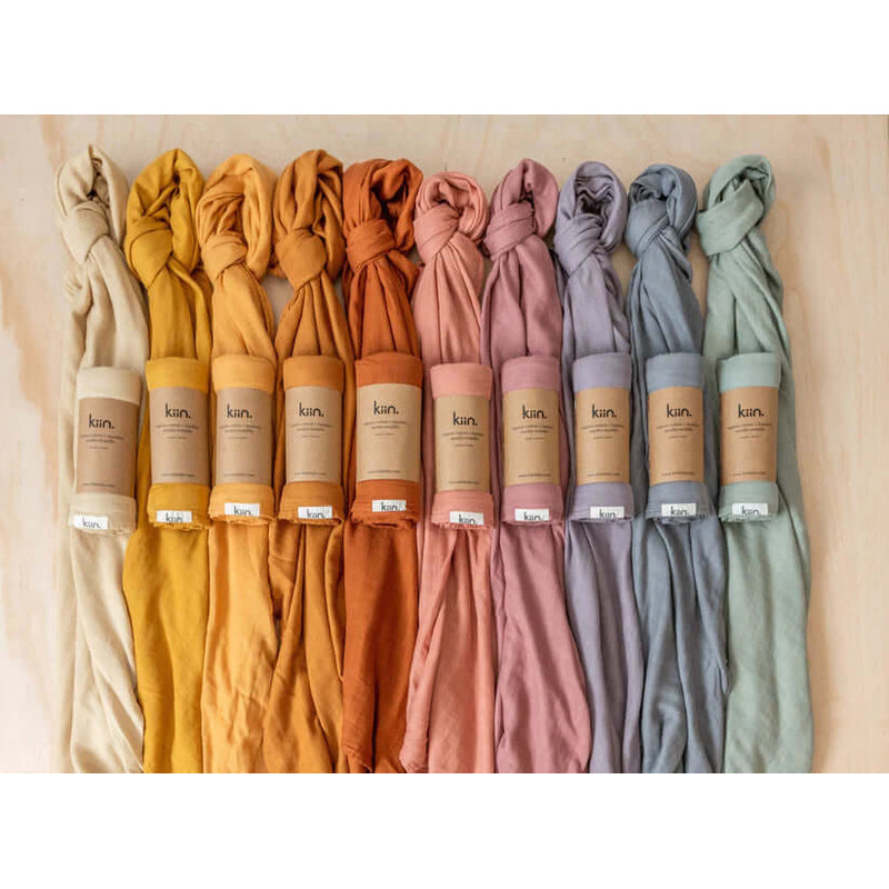 KIIN BABY Organic Swaddle - Caramel