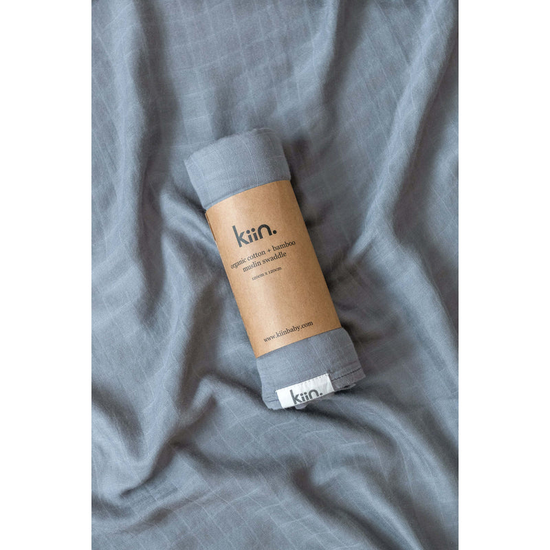 KIIN BABY Organic Swaddle - Cloud
