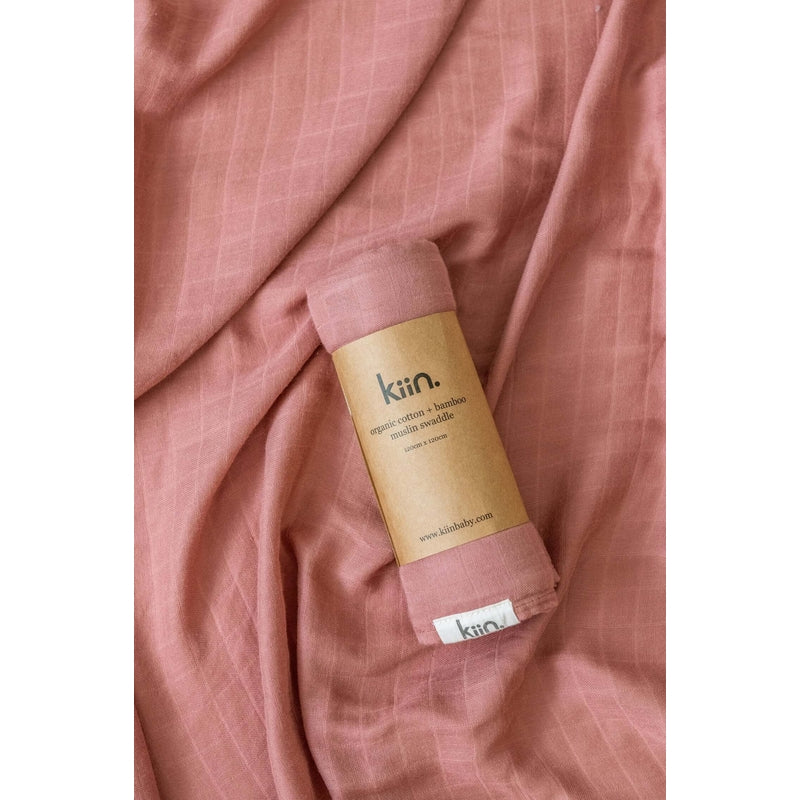 KIIN BABY Organic Swaddle - Heather