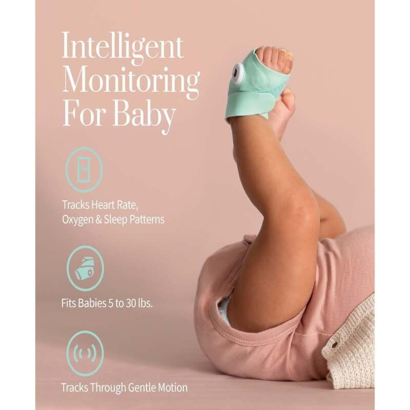 Owlet Smart Sock V3 - Mint Green