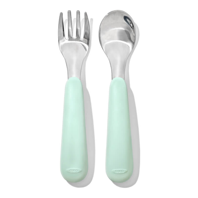 OXO Tot On-The-Go Fork & Spoon Set