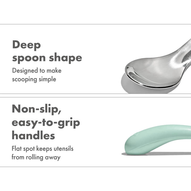 OXO Tot On-The-Go Fork & Spoon Set