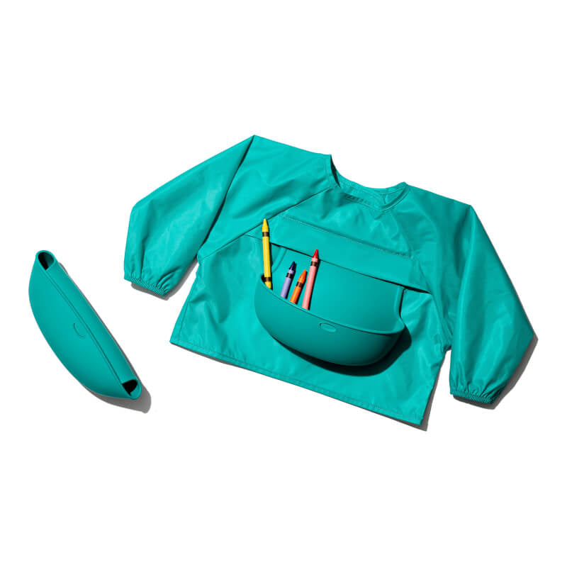 OXO Tot Sleeved Roll-Up Bib