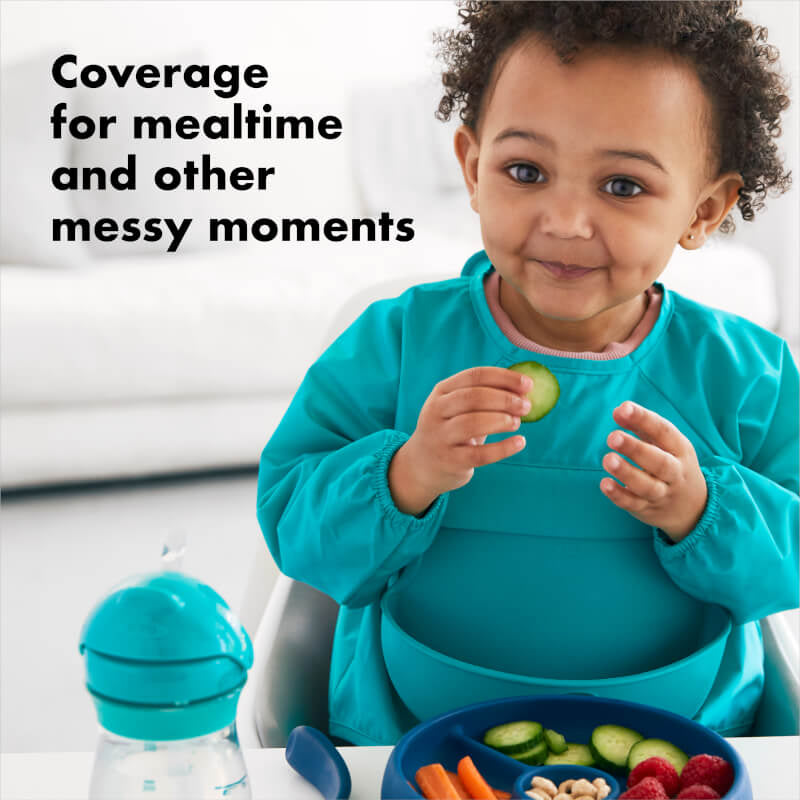 OXO Tot Sleeved Roll-Up Bib