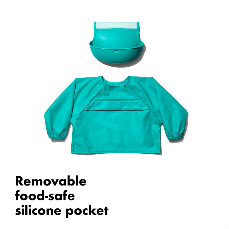 OXO Tot Sleeved Roll-Up Bib