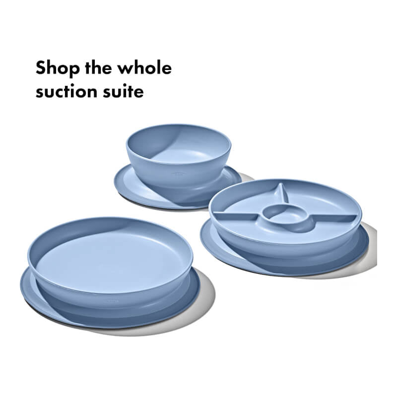 OXO Tot Stick & Stay Suction Divided Plate