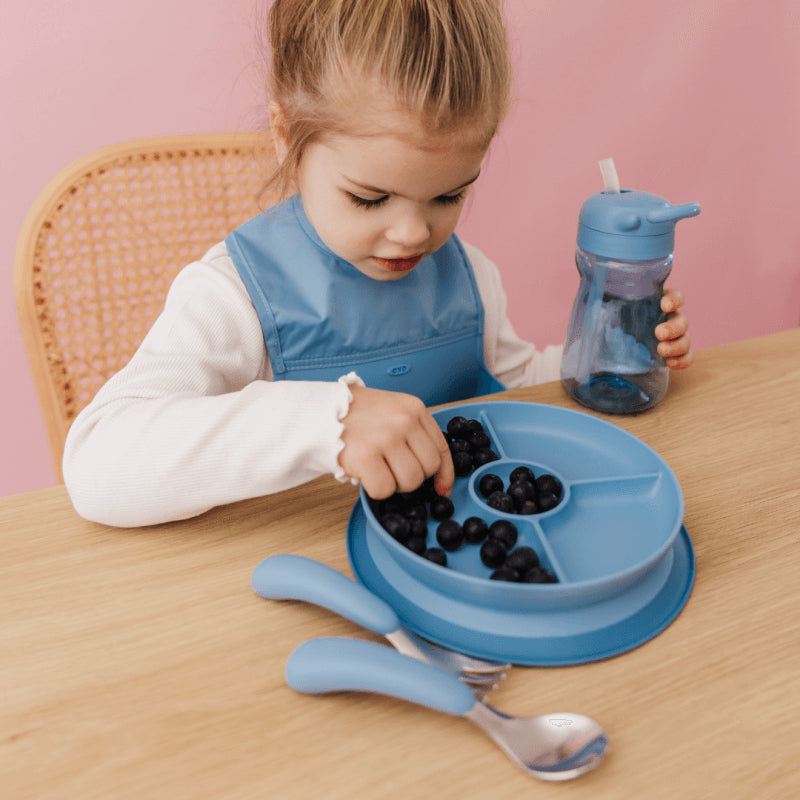 OXO Tot Stick & Stay Suction Divided Plate