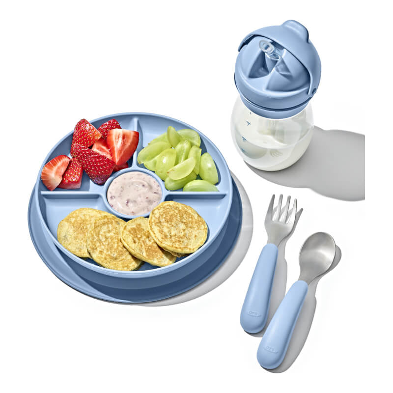 OXO Tot Stick & Stay Suction Divided Plate