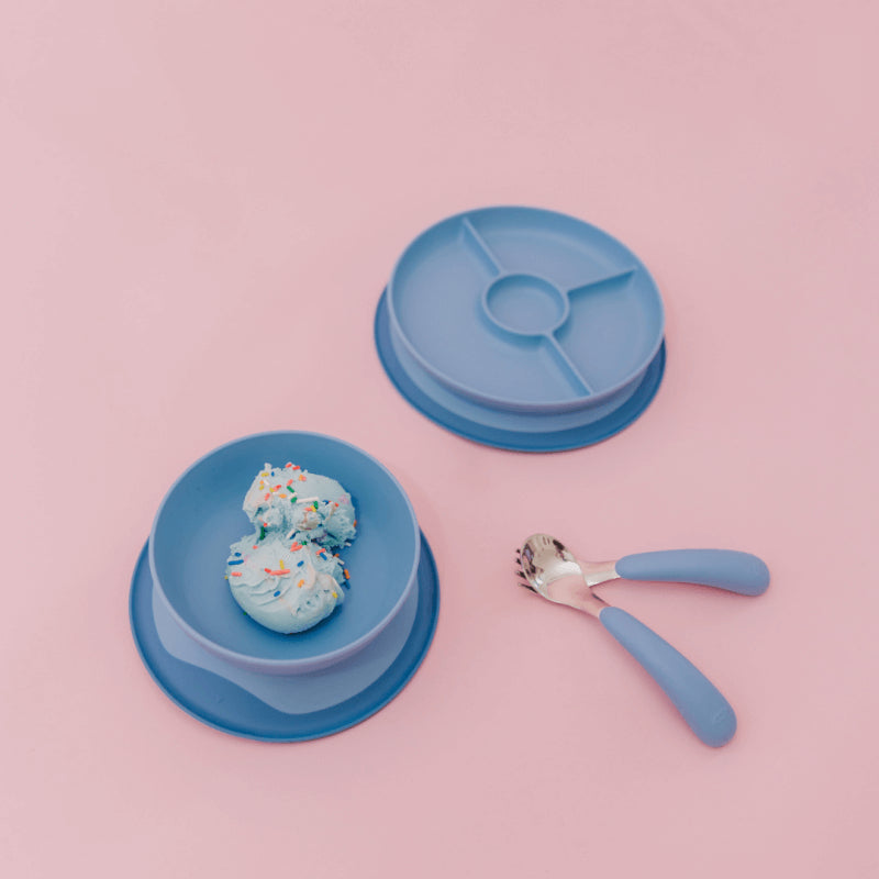 OXO Tot Stick & Stay Suction Divided Plate