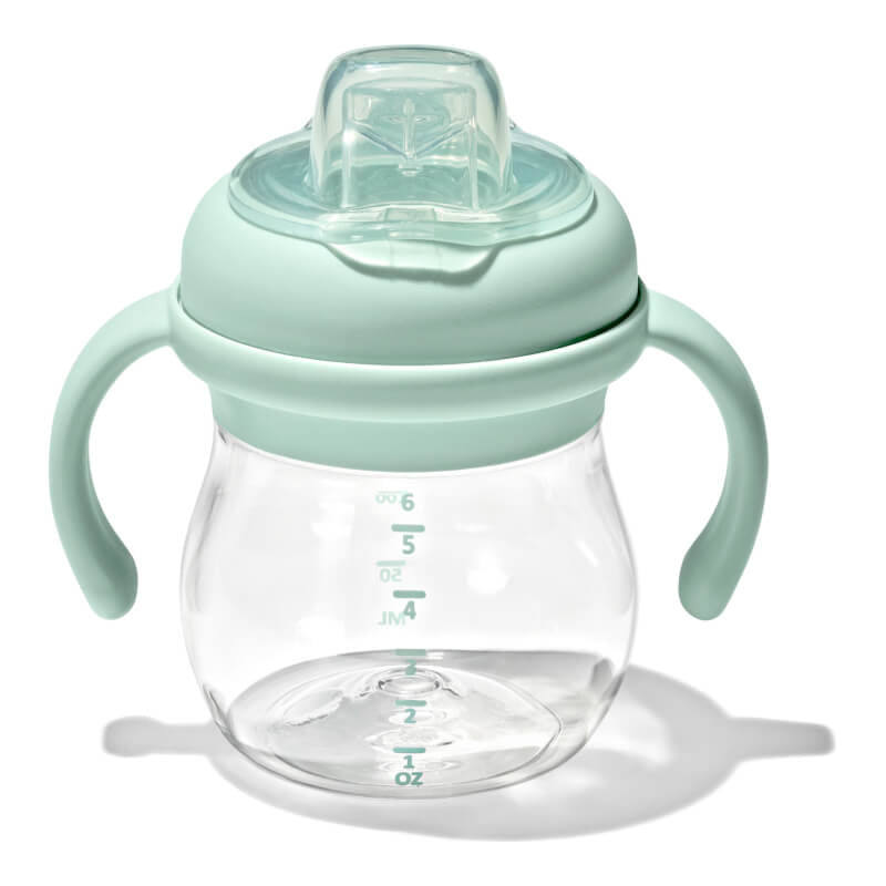 OXO Tot Transitions Soft Spout Sippy Cup With Removable Handles