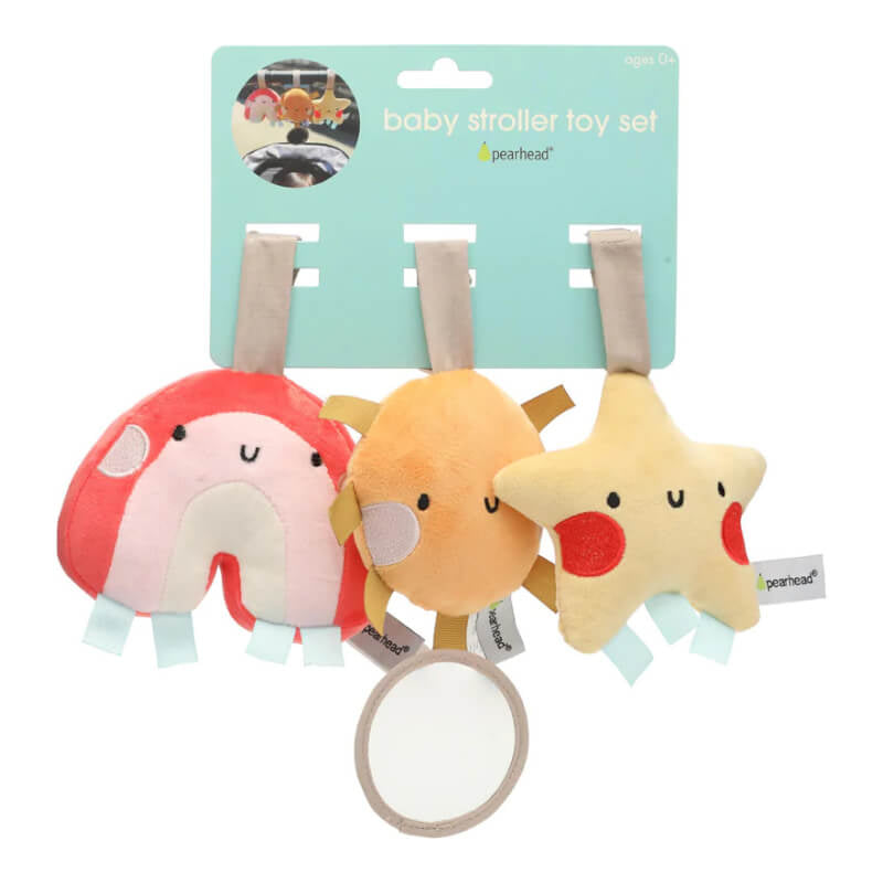 Stroller Toy - Rainbow 3 Pack