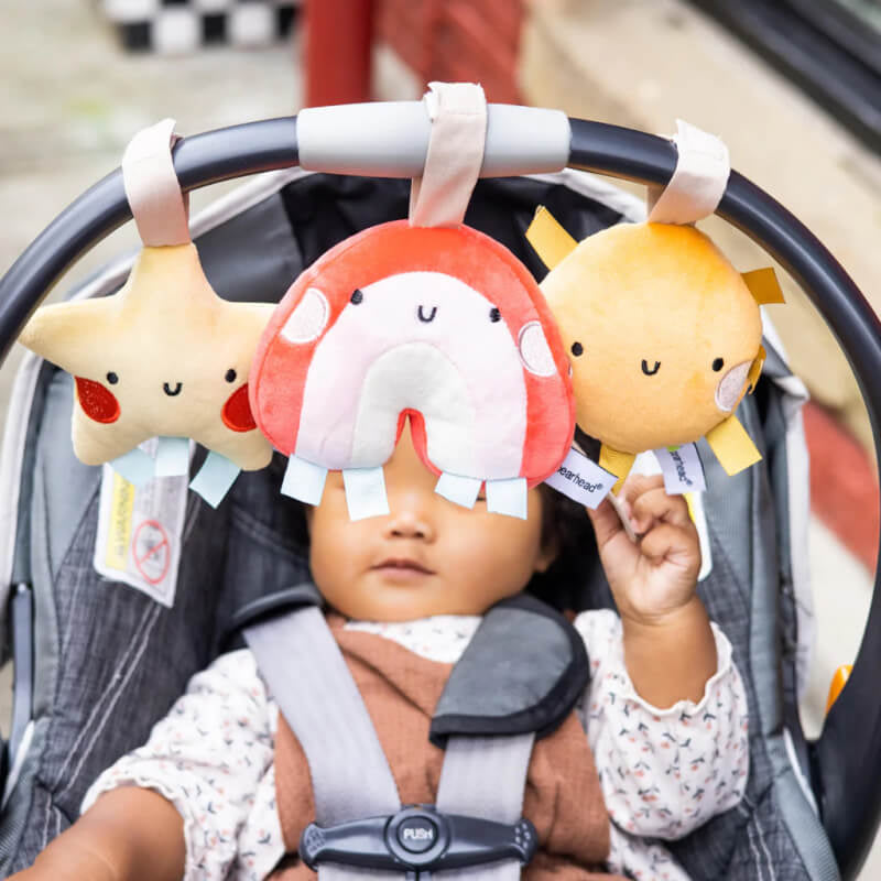 Stroller Toy - Rainbow 3 Pack