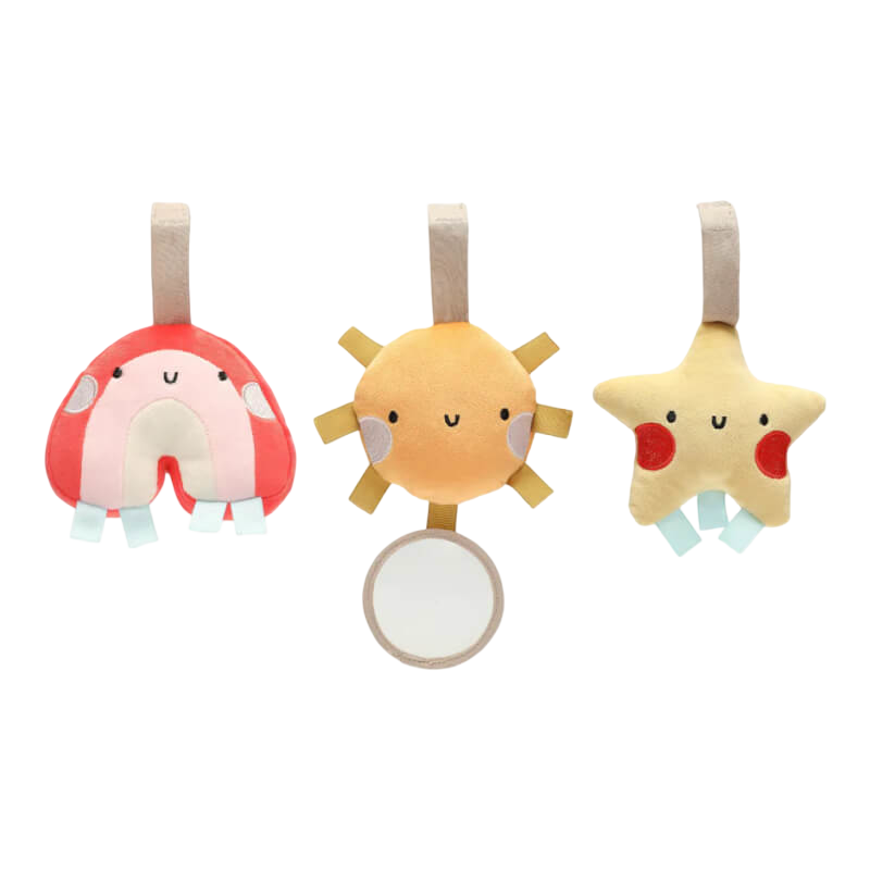 Stroller Toy - Rainbow 3 Pack