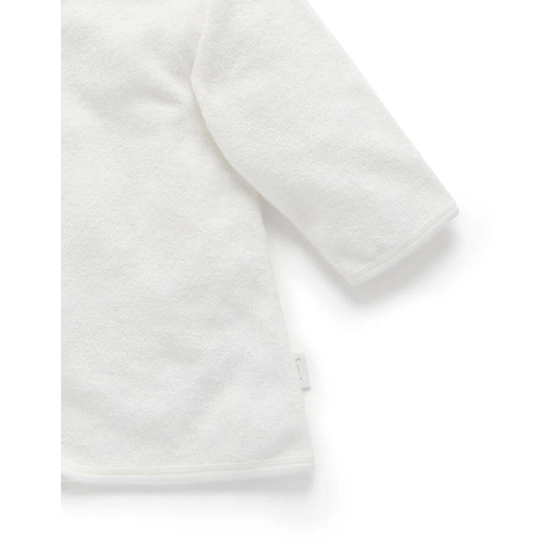 Purebaby Hooded Bathrobe - Vanilla Bunny (12m-24m)