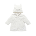Hooded Bathrobe - Vanilla Bunny (12m-24m)