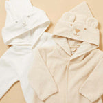 Hooded Bathrobe - Vanilla Bunny (6M-12M)
