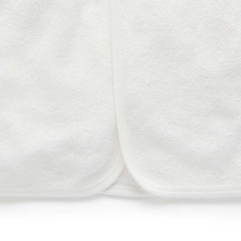 Purebaby Hooded Bathrobe - Vanilla Bunny (6M-12M)