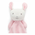 Knitted Rabbit Comforter - Pink