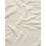 Textured Patchwork Blanket - Wheat Melange