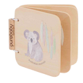 Wooden Book Australian Animal - Natural