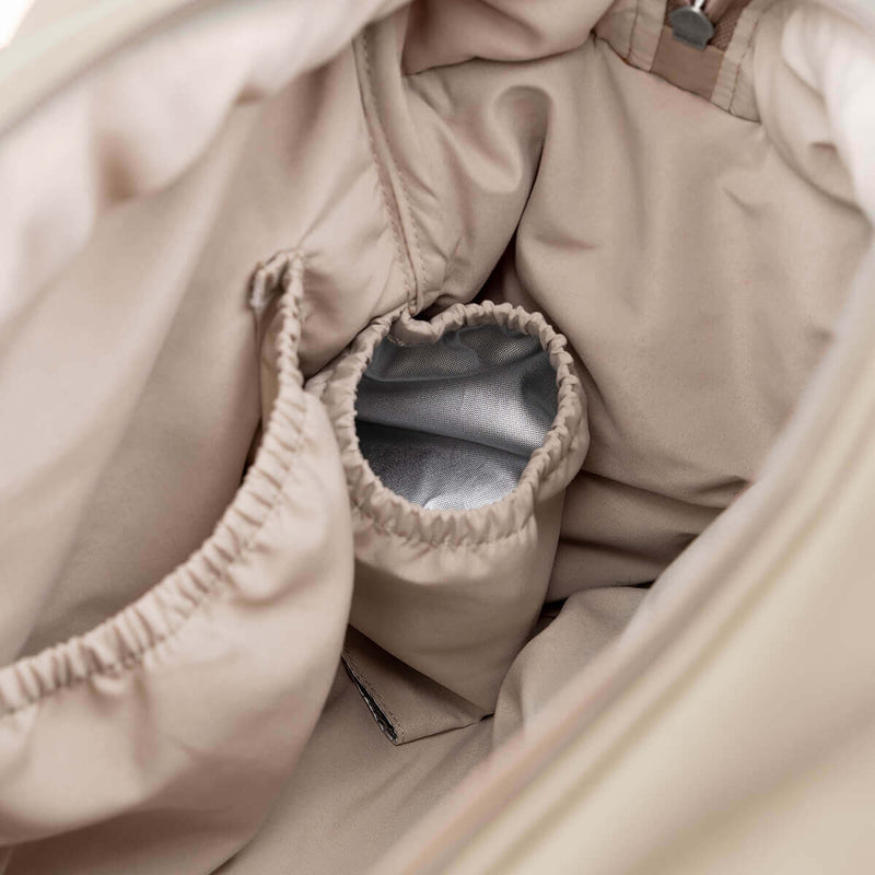 Quilted Changing Bag - Sand