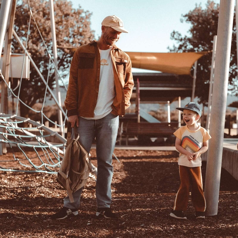 Banabae Rad Dad Cord Backpack - Khaki
