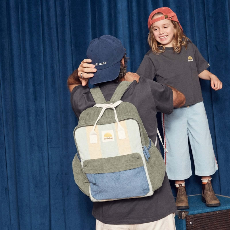 Banabae Rad Dad Cord Backpack - Pond